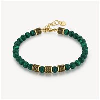 Bracciale Brosway Uomo Bullet in Acciaio Malachite BUL30 - BUL30